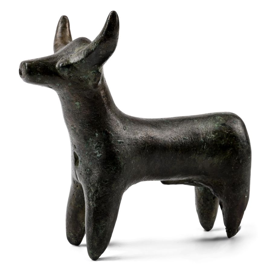 Urartu Bronze Standing Bull