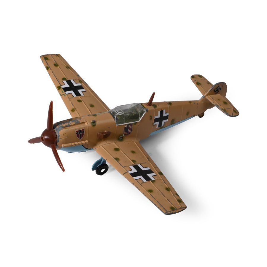German WWII Messerschmitt Bf 109E Die Cast Dinky Aeroplane