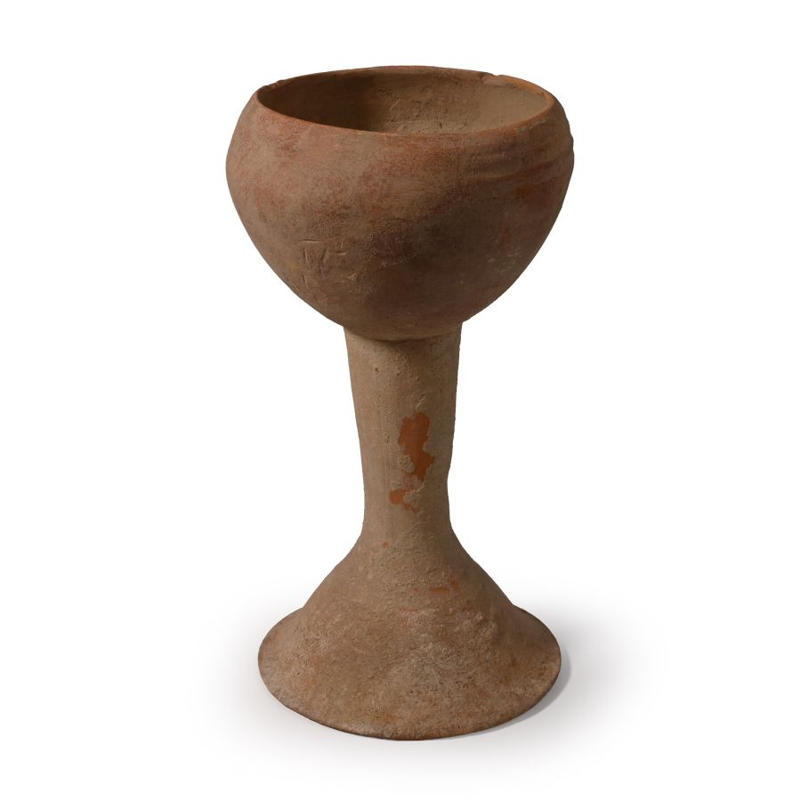Bactrian Terracotta Chalice