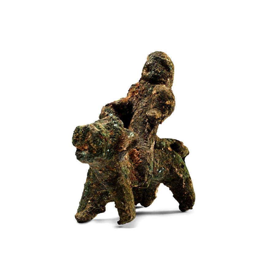 Western Asiatic Bronze Bull Rider