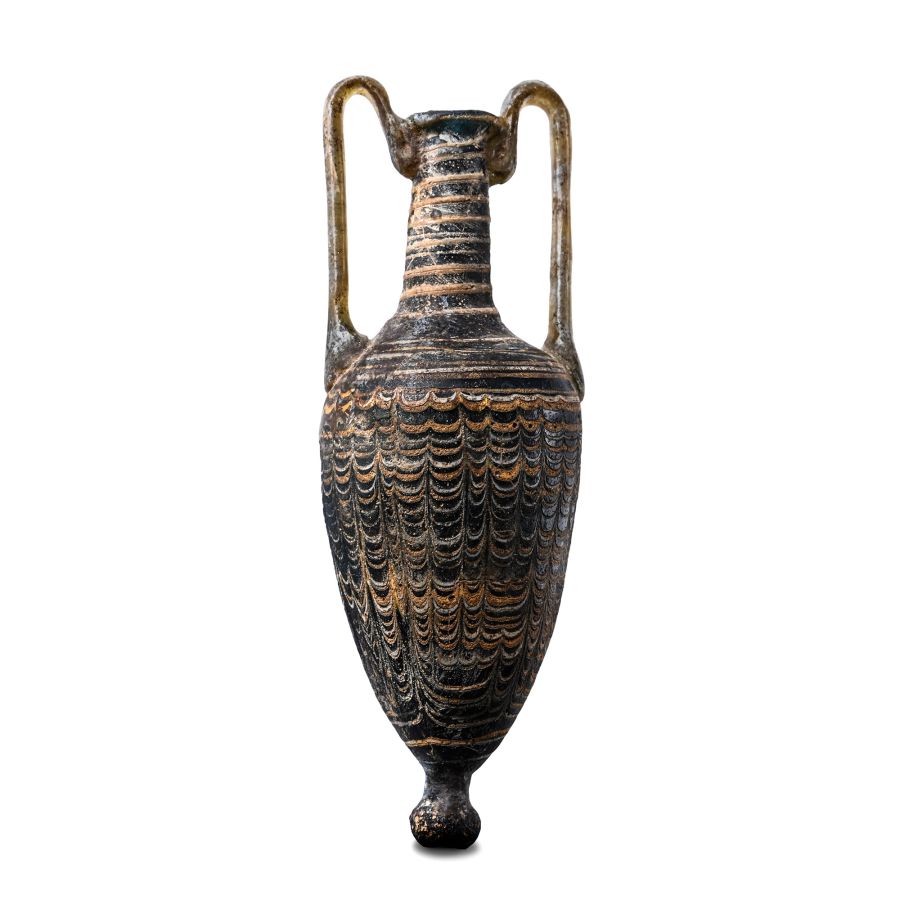 Greek Core-Formed Glass Amphoriskos