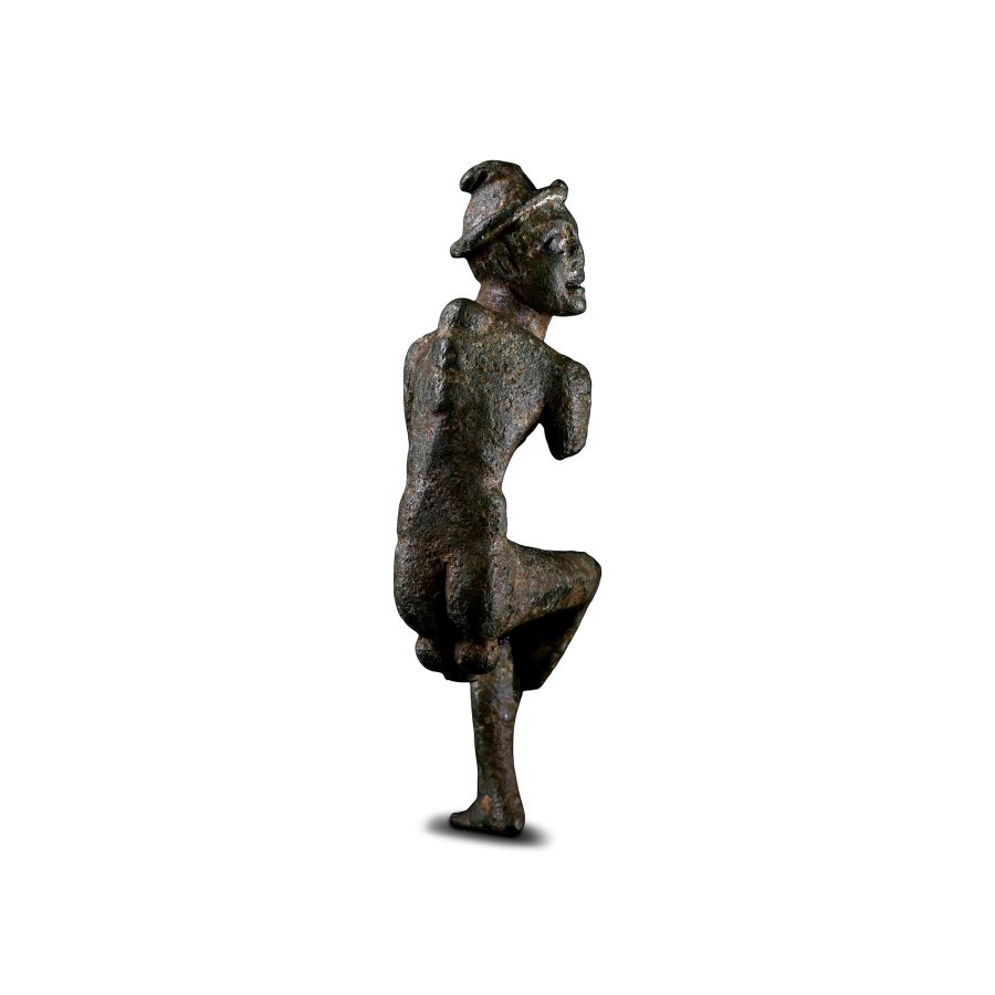 Roman Bronze Hunchback Grotesque Statuette