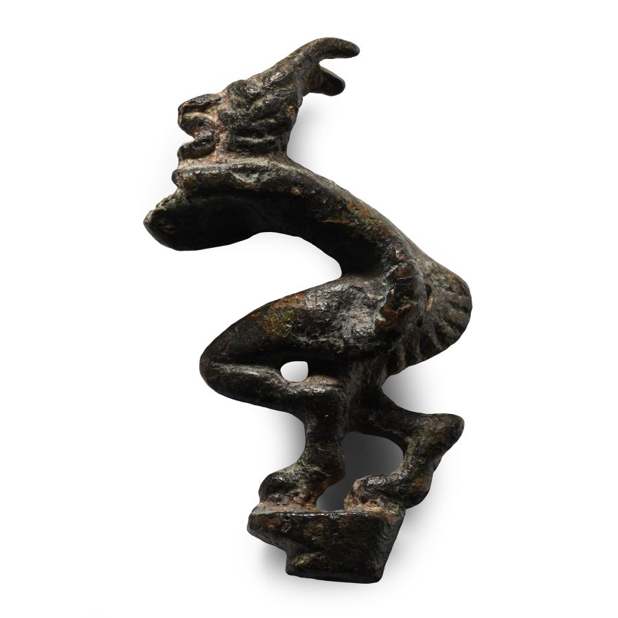 Post Medieval Bronze Satyr Mount