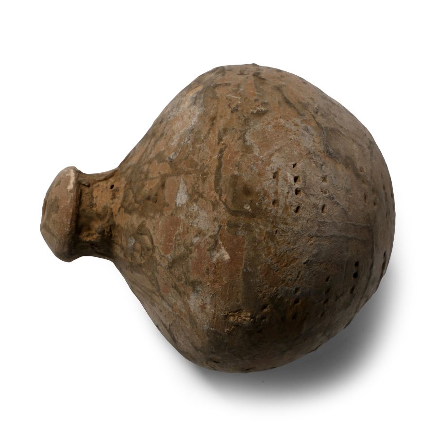 Byzantine 'Greek Fire' Ceramic Fire Bomb or Hand Grenade