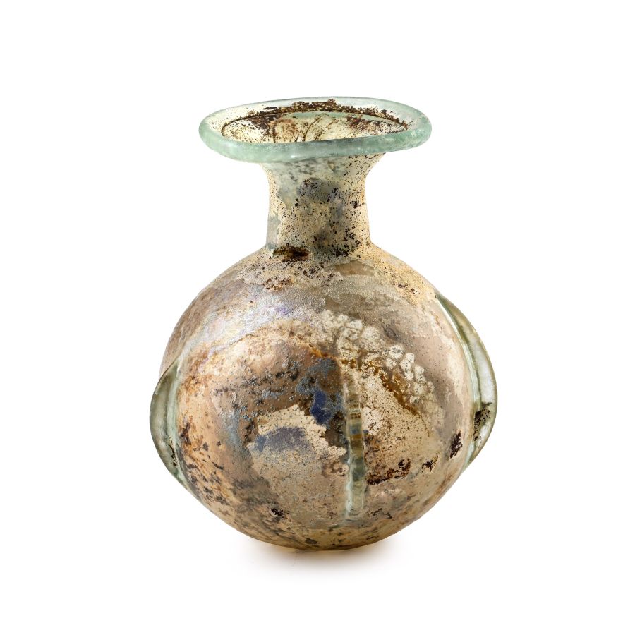 Roman Glass Sprinkler Vessel