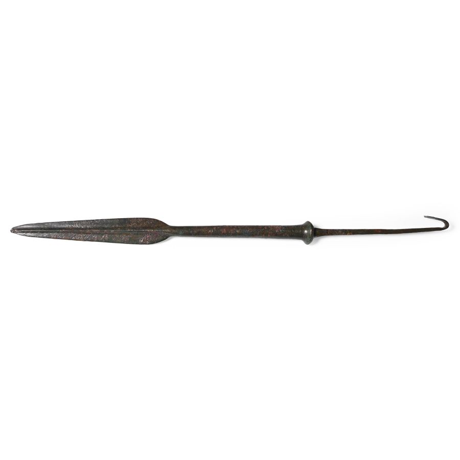 Greek Bronze Tanged Spearhead