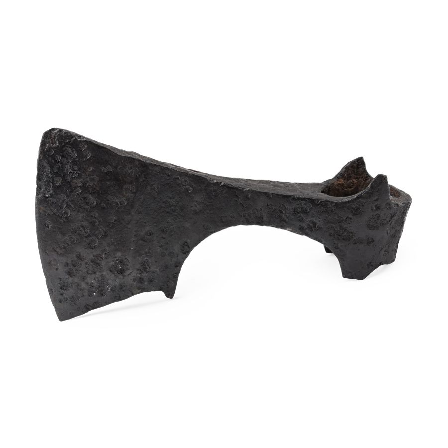 Viking Iron Bearded Axehead