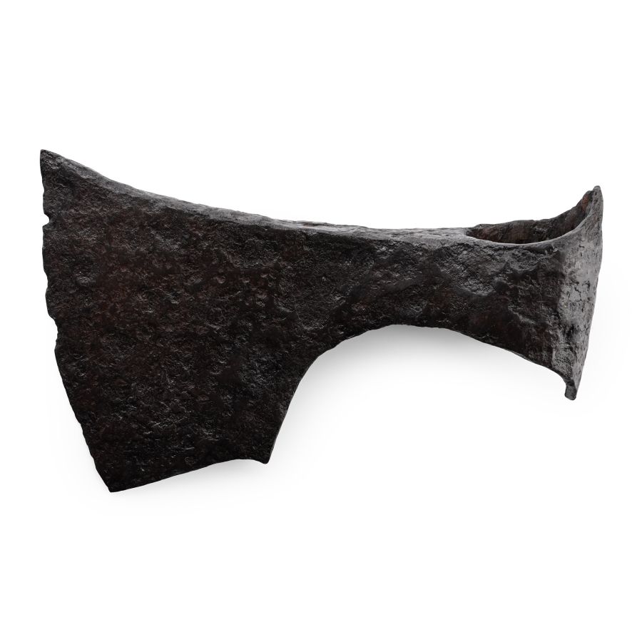 Viking Iron Bearded Axehead
