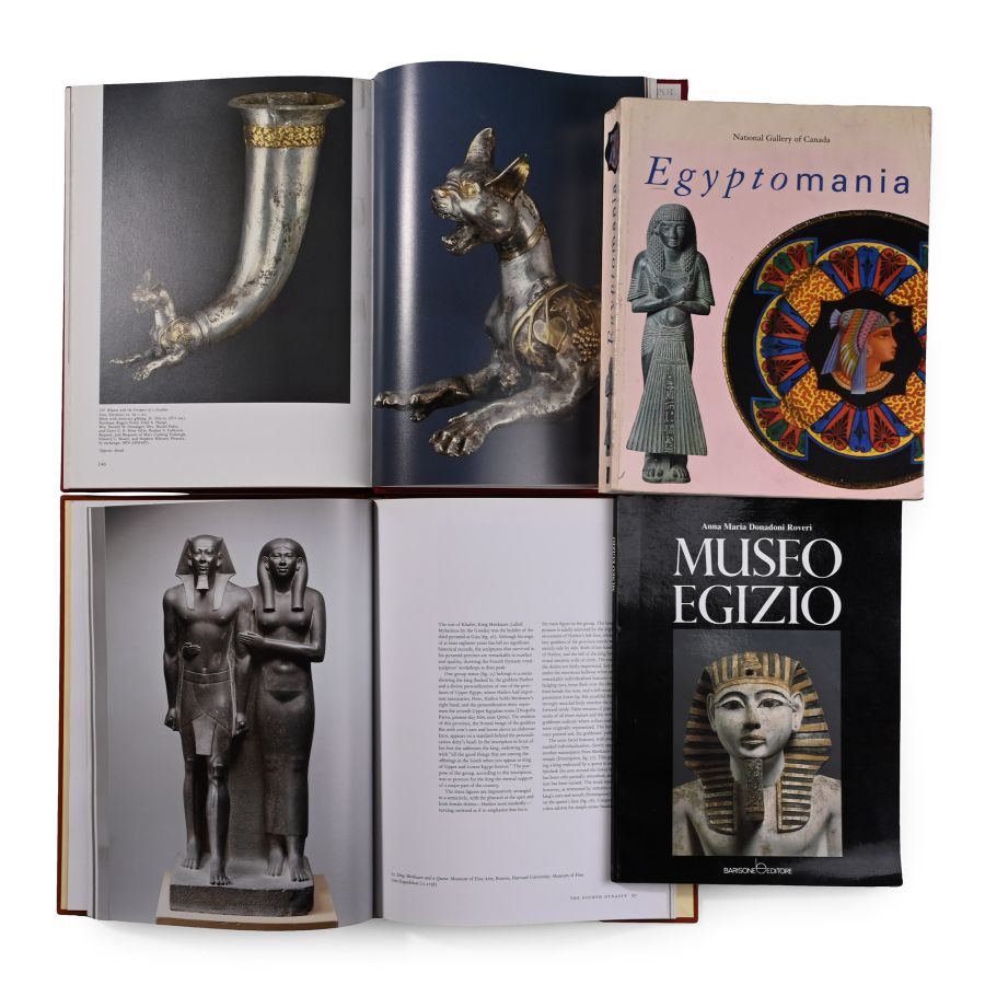 Books on Egyptian Art, Museum Collections and Egyptomania - 4 Titles