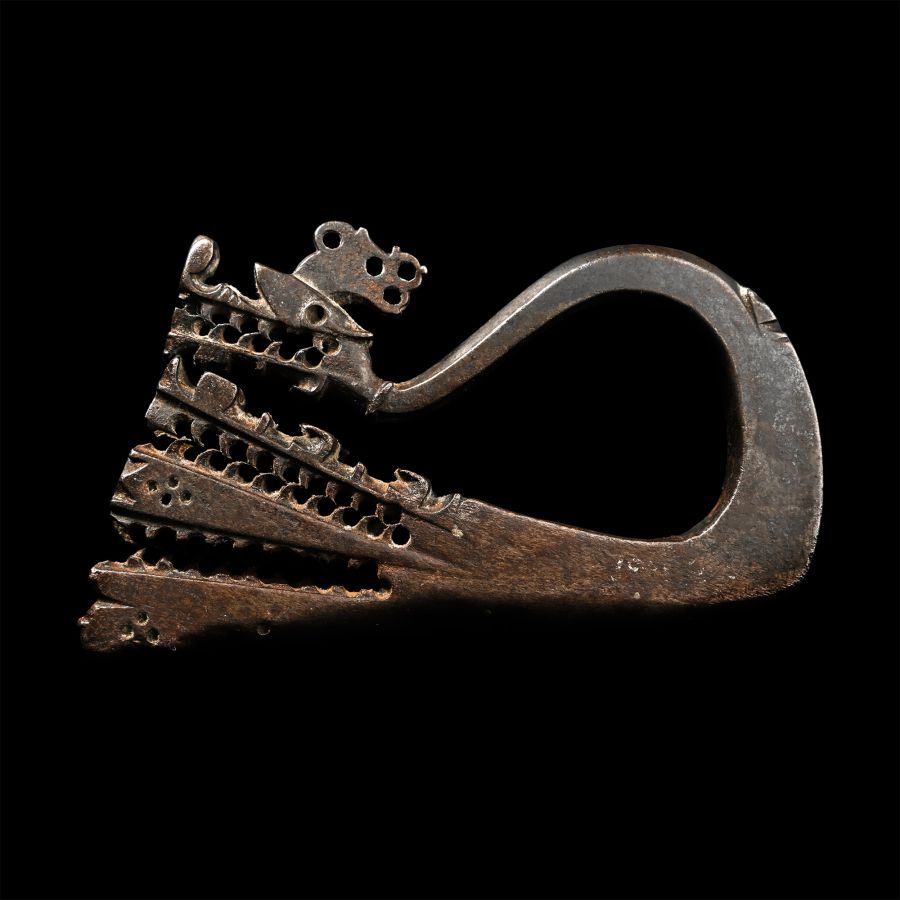 Persian Iron Dragon-Shaped Flint Striker