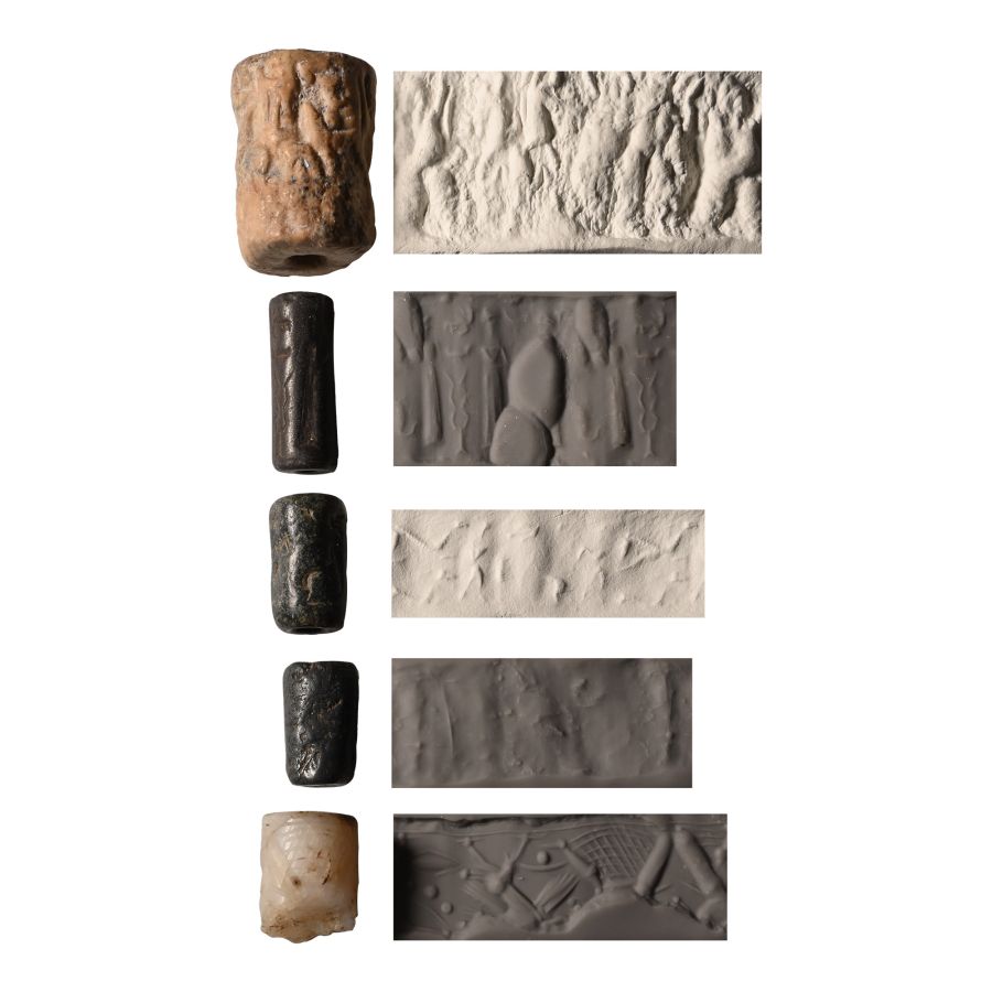 Western Asiatic Stone Cylinder Seal Group