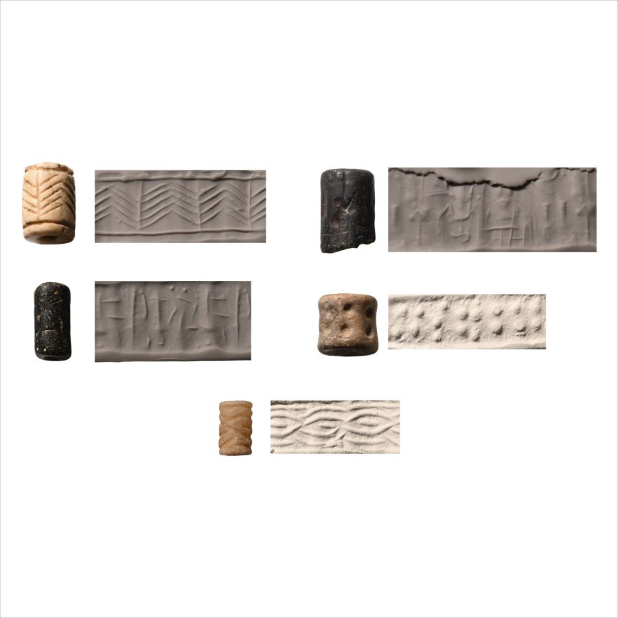 Western Asiatic Stone Cylinder Seal Group