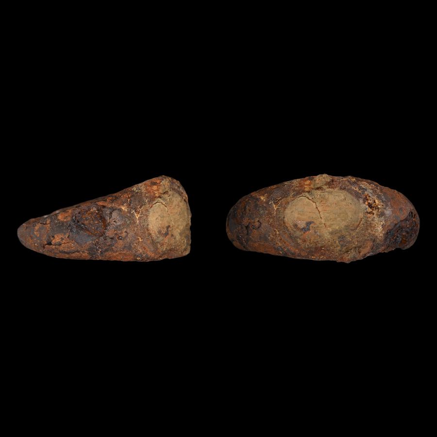 Roman Iron Ring with Figural Gemstone