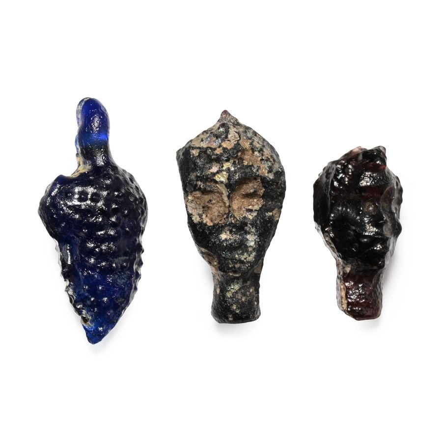 Roman Glass Amulet Group