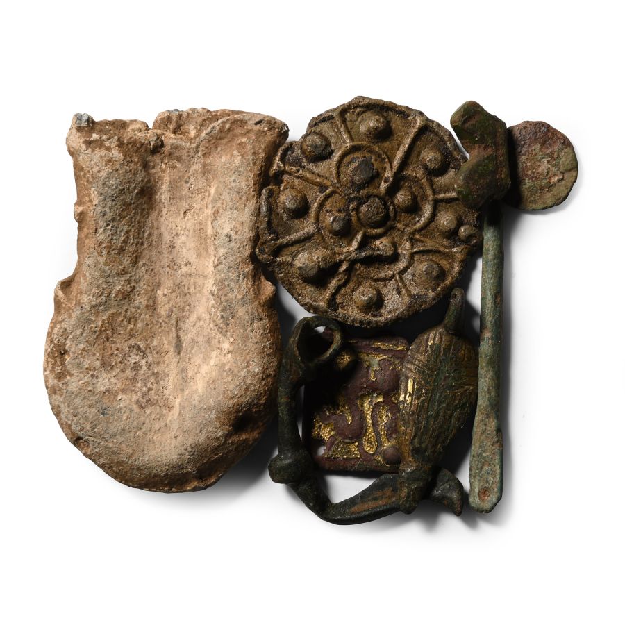 Medieval Bronze and Lead Artefact Collection