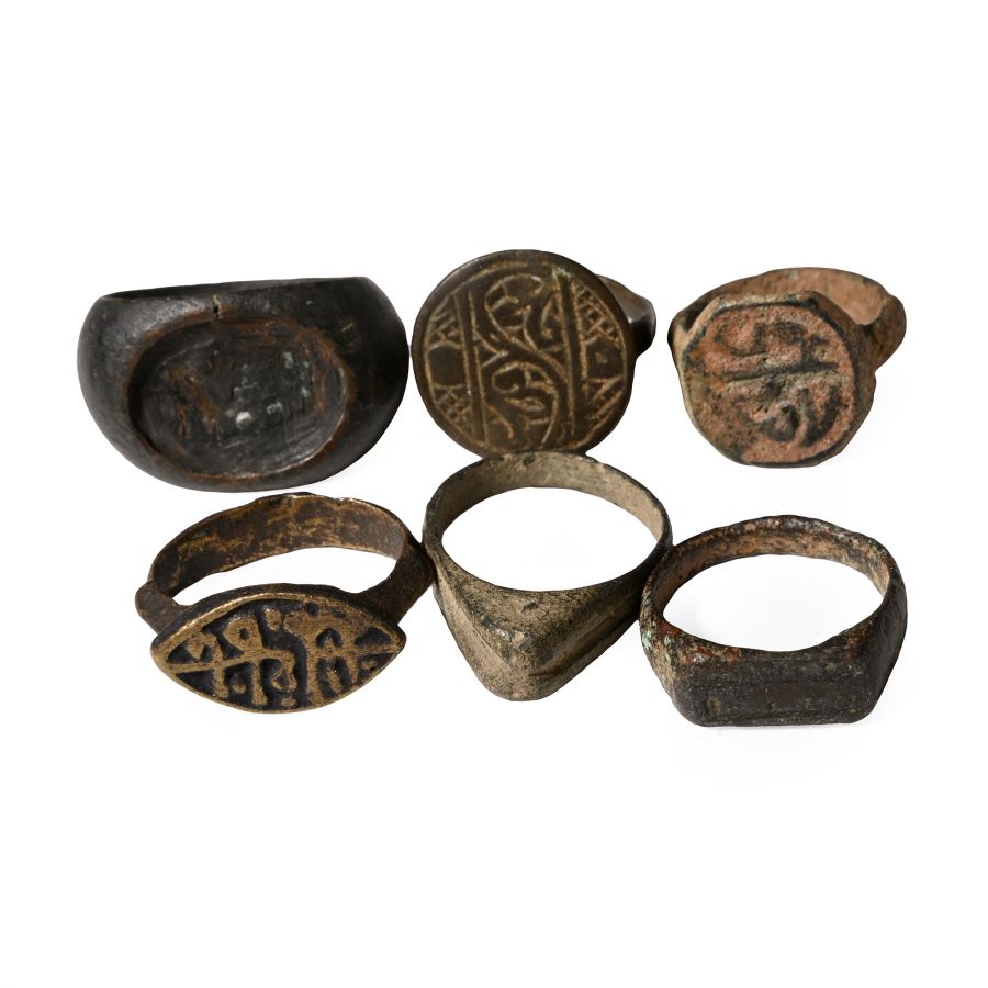 Roman to Medieval Bronze Ring Collection