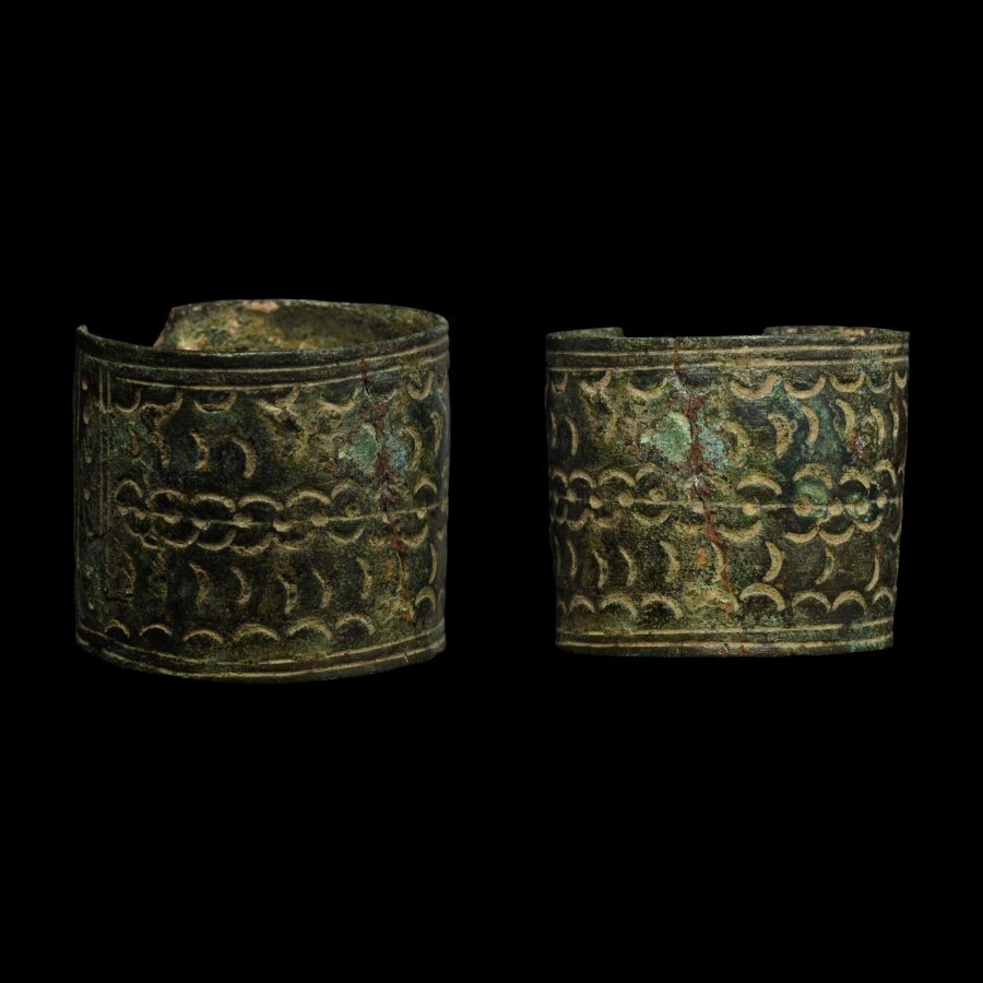 Medieval Decorated Bronze Ring