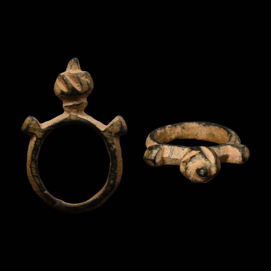 Byzantine Bronze Architectural Ring