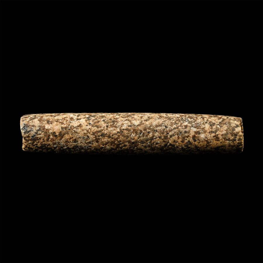 Western Asiatic Speckled Stone Specimen Bead