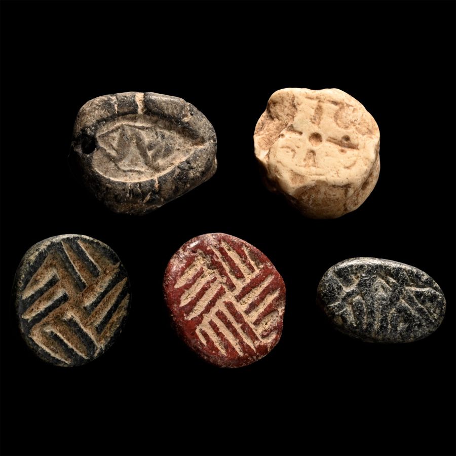 Western Asiatic Stone Stamp Seal Collection