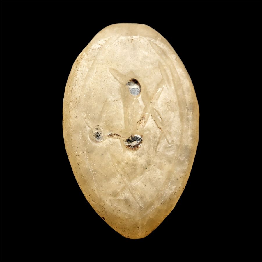 Neo-Babylonian Engraved Alabaster Duck Weight