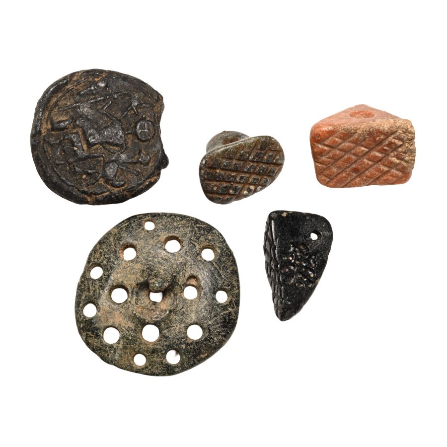 Western Asiatic Stone Amulet and Stamp Seal Collection