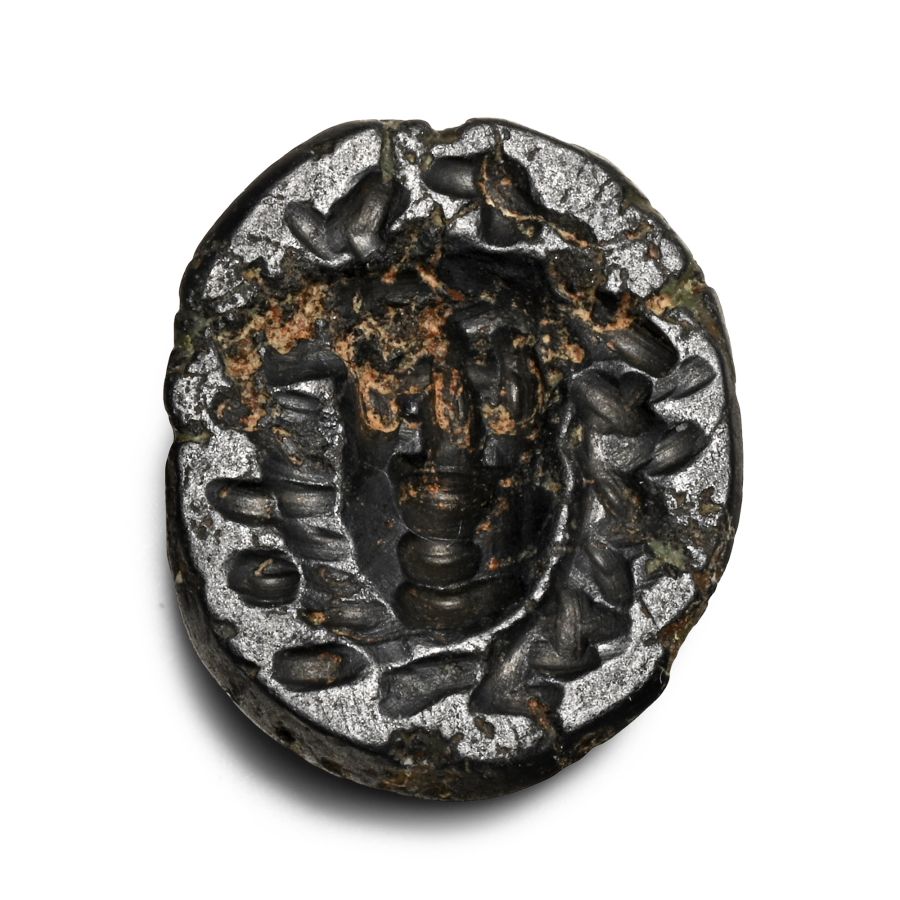 Roman Hematite Gemstone with Head of Medusa