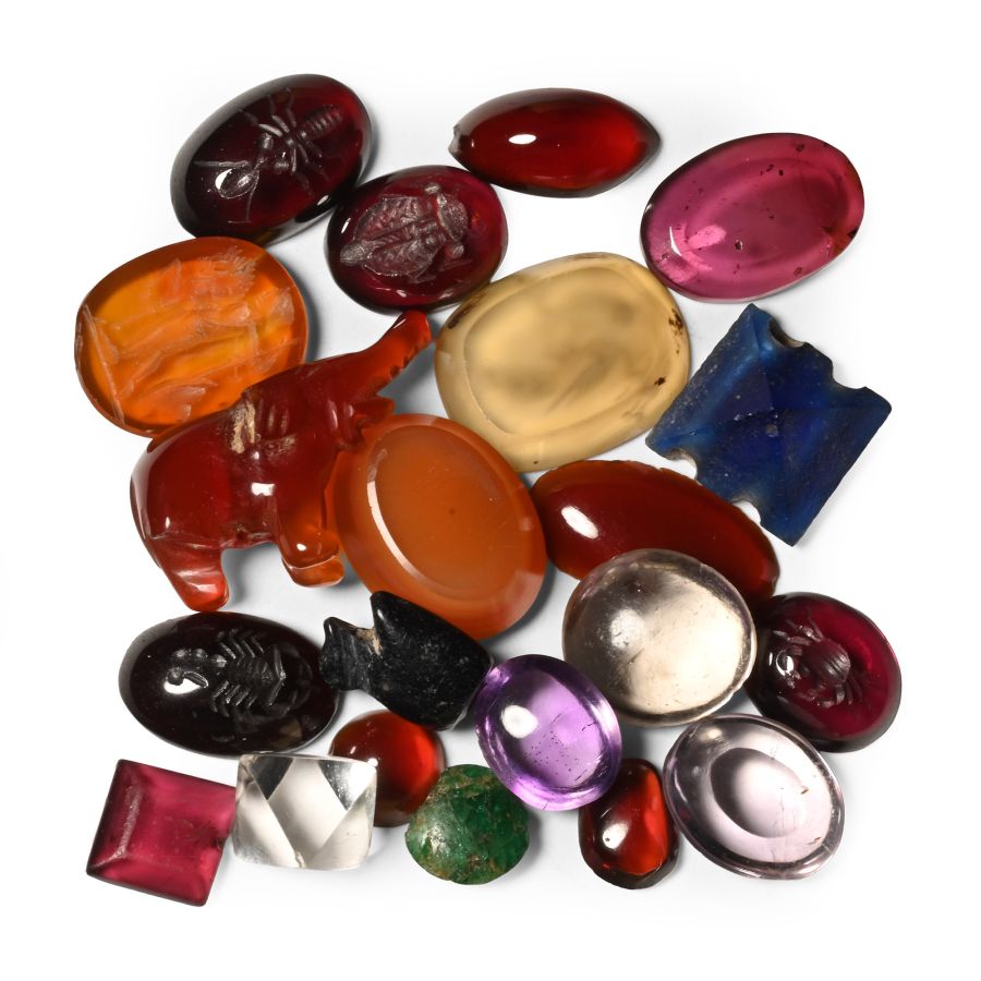 Post Medieval Gemstone and Amulet Collection