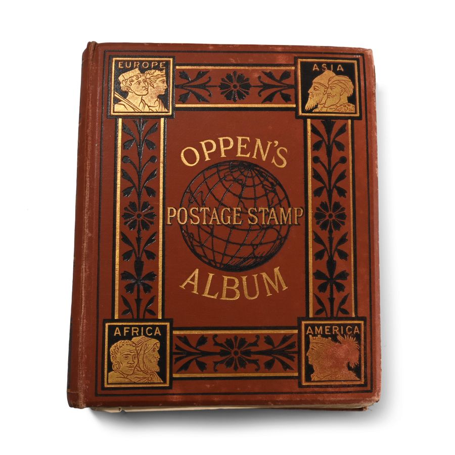 Lat 19th Century 'Oppen's Postage Stamp Album with Catalogue'