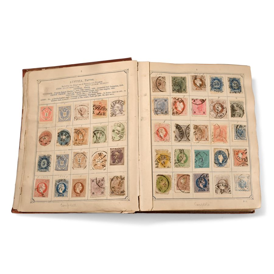 Lat 19th Century 'Oppen's Postage Stamp Album with Catalogue'