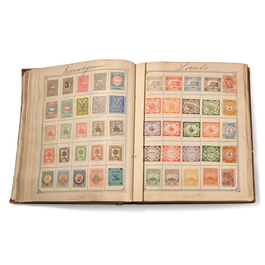 Lat 19th Century 'Oppen's Postage Stamp Album with Catalogue'