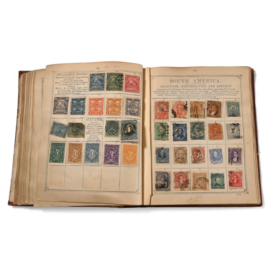 Lat 19th Century 'Oppen's Postage Stamp Album with Catalogue'