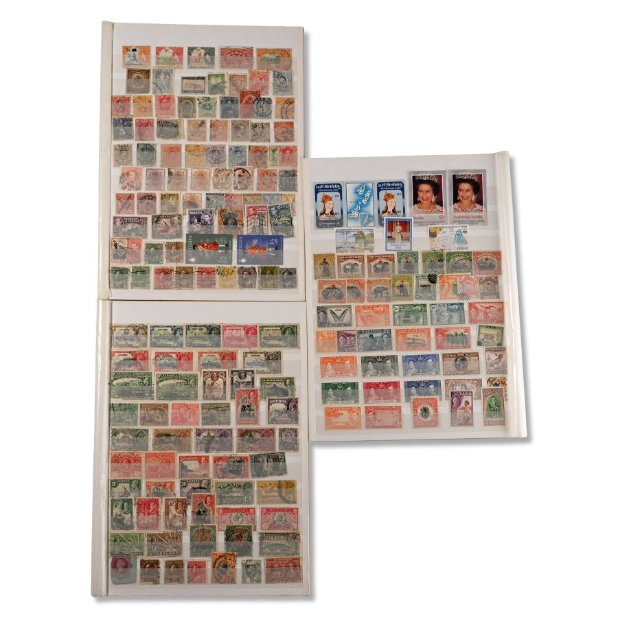 A Collection of Commonwealth Postage Stamps