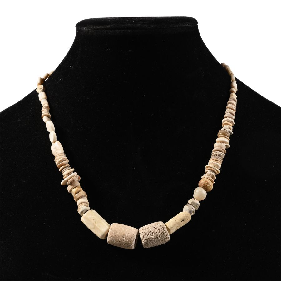 Western Asiatic Glass and Other Bead Necklace String