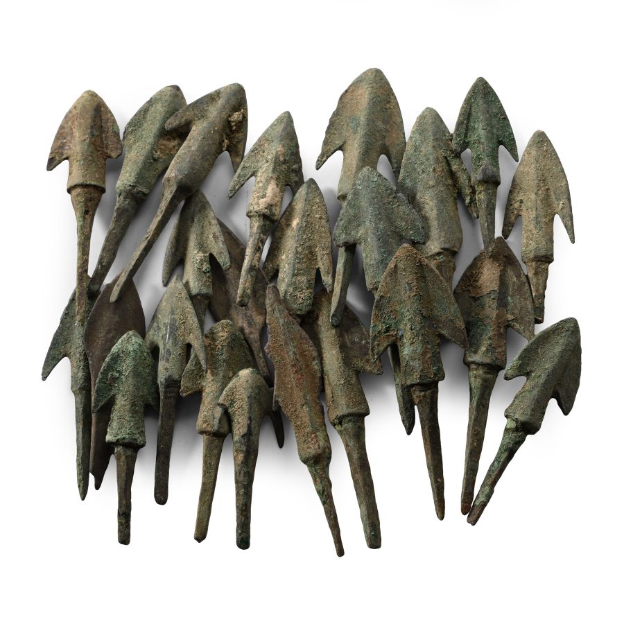 Western Asiatic Bronze Arrowhead Collection
