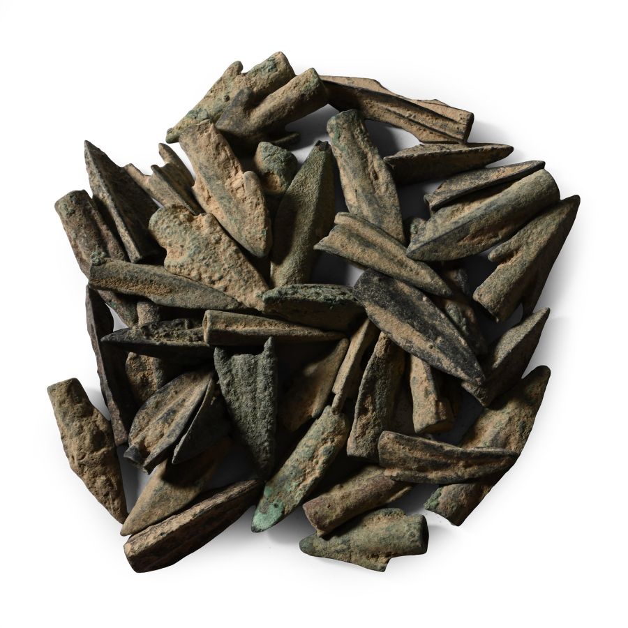 Greek and Scythian Bronze Arrowhead Collection
