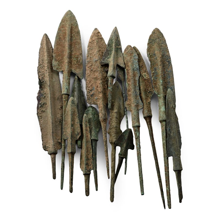 Western Asiatic Bronze Arrowhead Collection