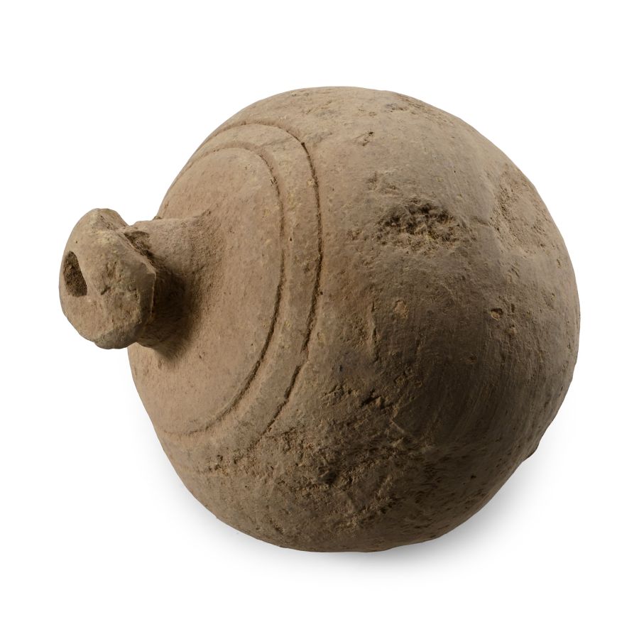 Byzantine 'Greek Fire' Ceramic Fire Bomb or Hand Grenade