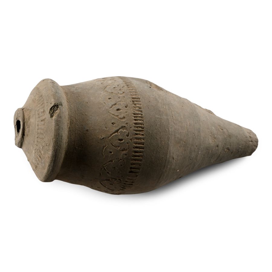 Turco-Mongol 'Greek Fire' Ceramic Fire Bomb or Hand Grenade