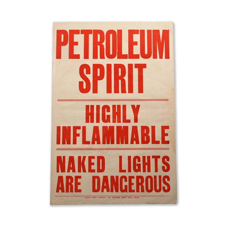 Gas / Petrol Station Original Poster Sign