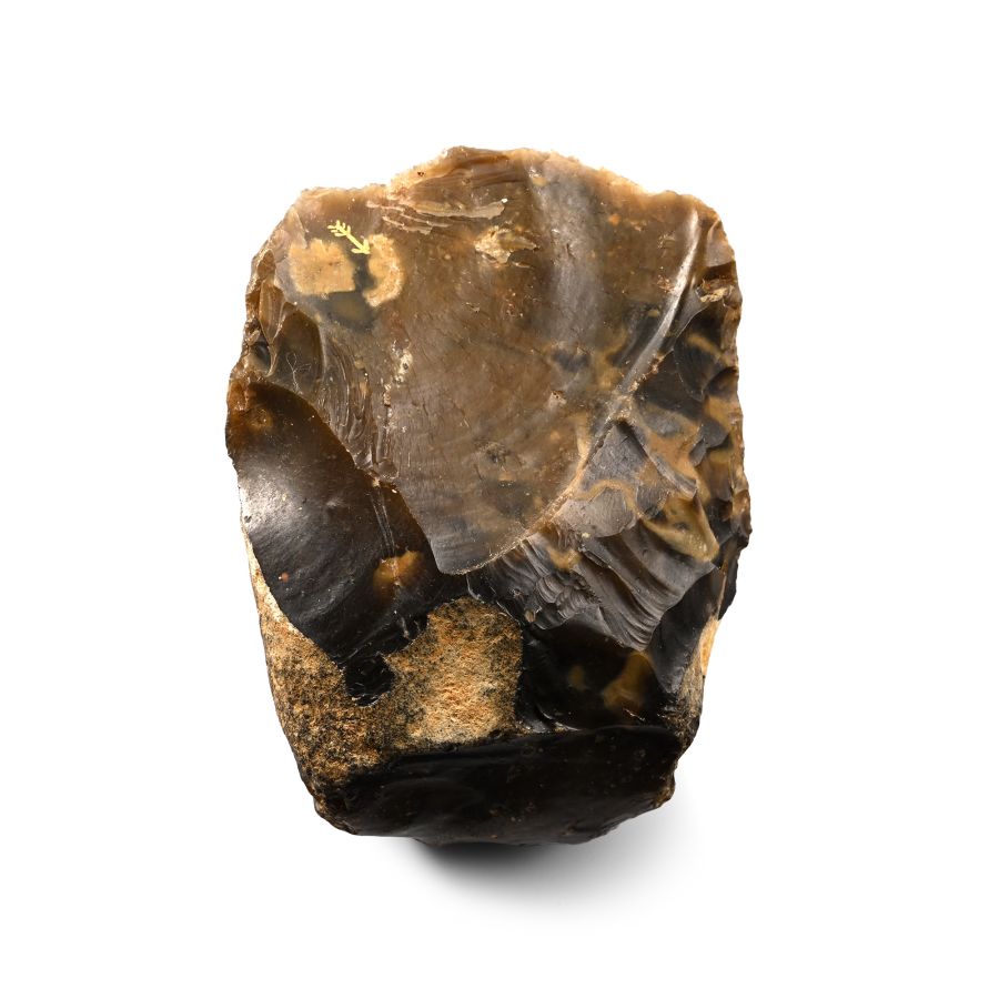 Stone Age Clactonian Flint Axehead