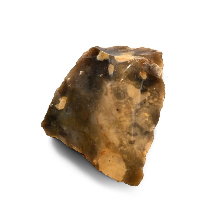 Stone Age Clactonian Flint Scraper