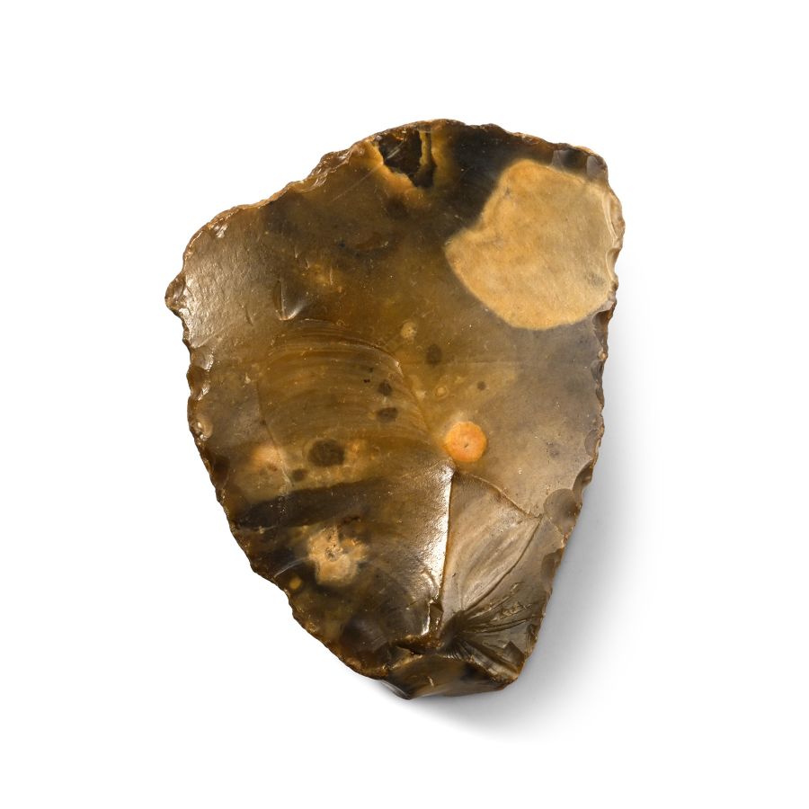 Stone Age Clactonian Flint Debitage