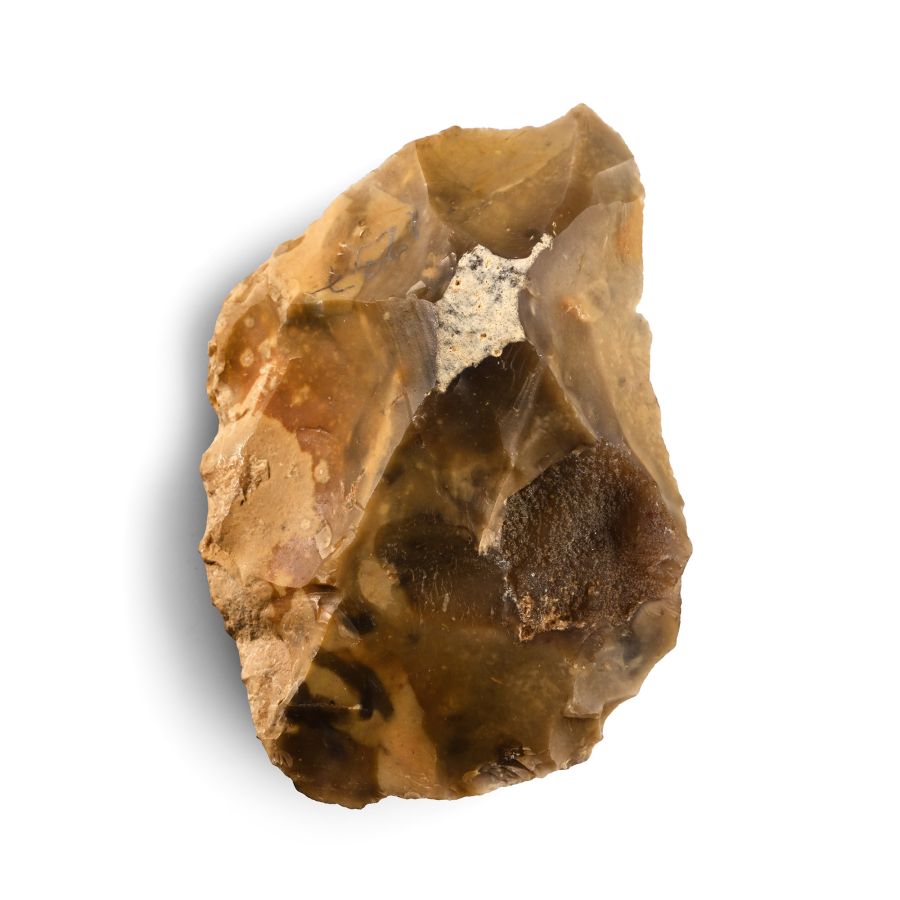Stone Age Clactonian Flint Scraper