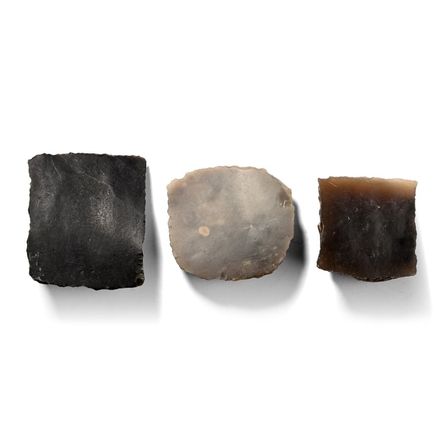 Knapped Musket Gun Flint Group