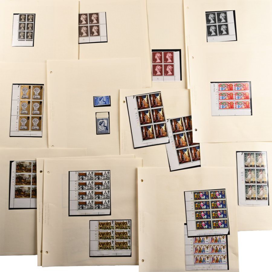 Queen Elizabeth II (QEII) Mint Stamp Block Collection