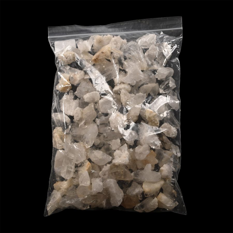 Large Group of One Hundred [100] Rock Crystal Quartz Specimens