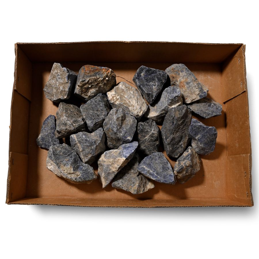 Group of Twenty [20] Sodalite Mineral Specimens