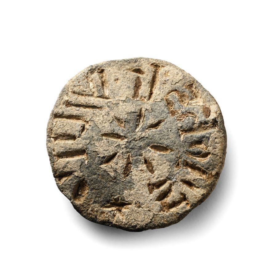 Medieval Lead Personal Seal Matrix for John