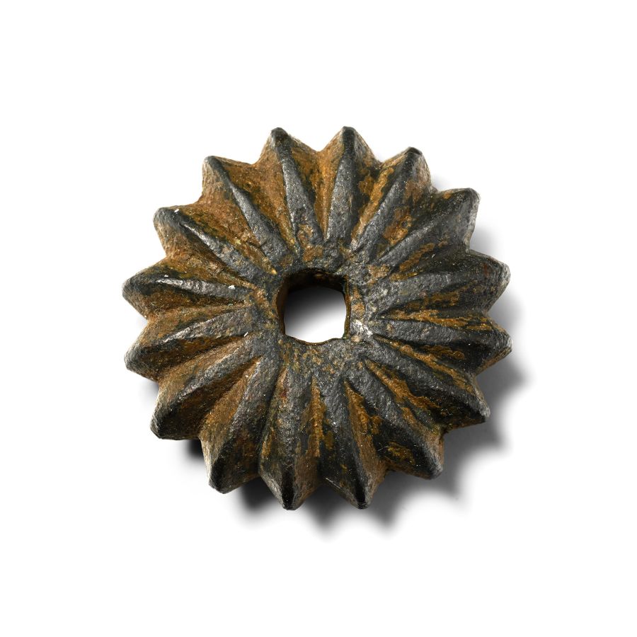 Medieval Bronze Dagger Pommel